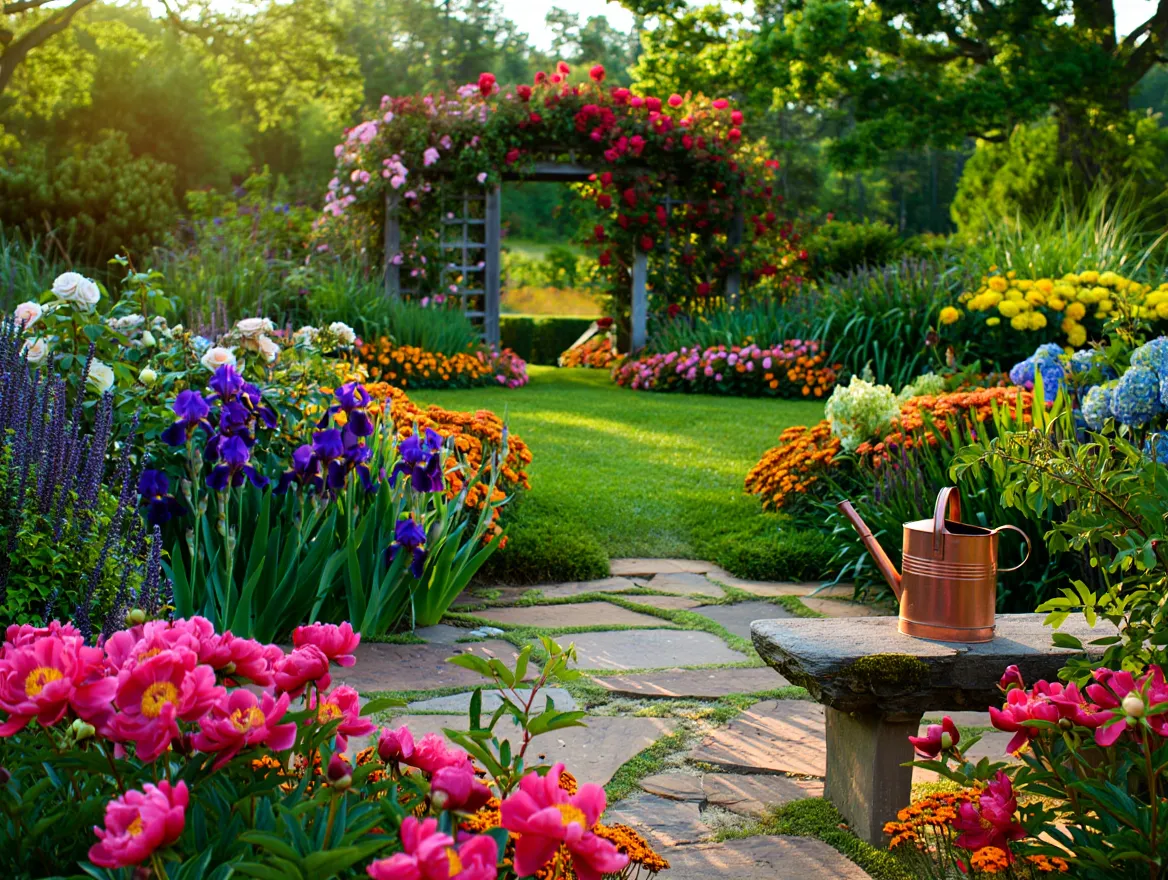Full garden bloom design service